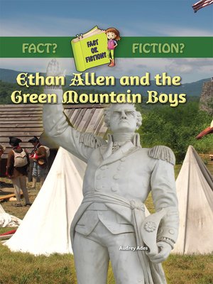 cover image of Ethan Allen and the Green Mountain Boys